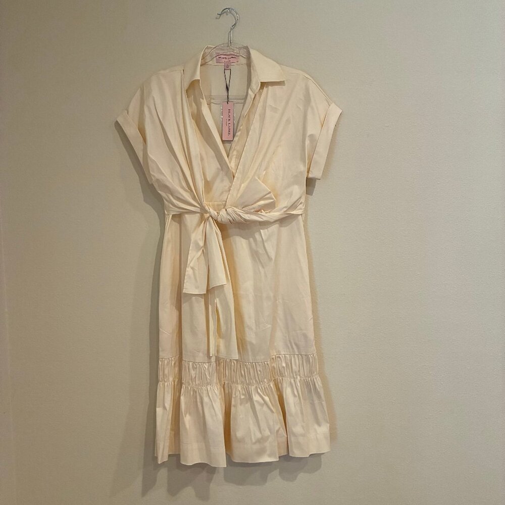 Chico's Black Label Yellow Shirtdress